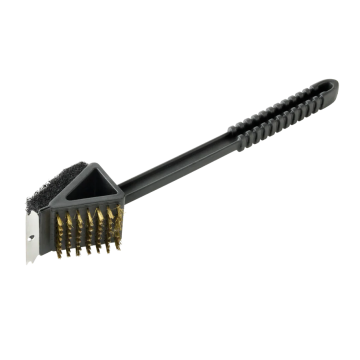 3-in-1 long brush black