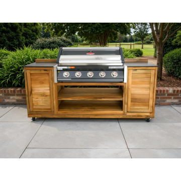 BBQ Cabinet Unit Trolley On Wheels | Bari